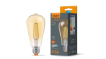 LED source E27 6W ST64 Filament DIM Amber WW